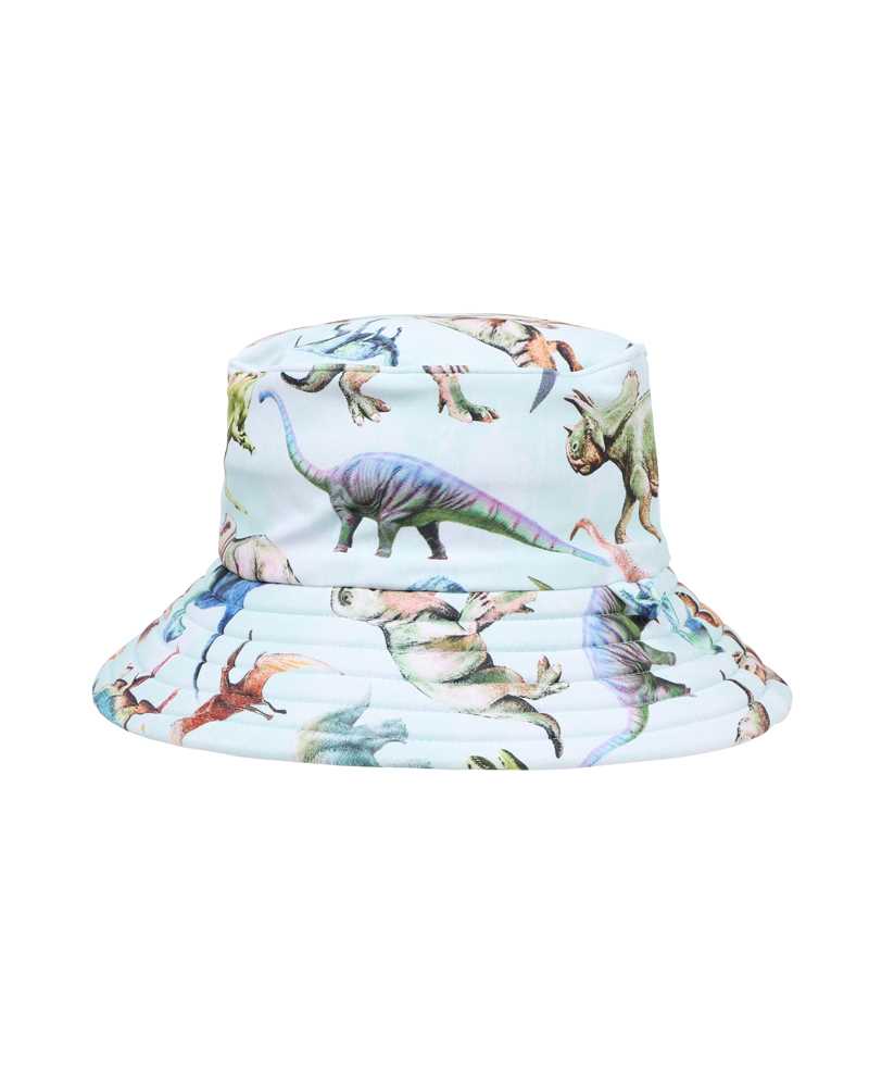 Minihaha Rex Swim Sun Hat dinosaur print