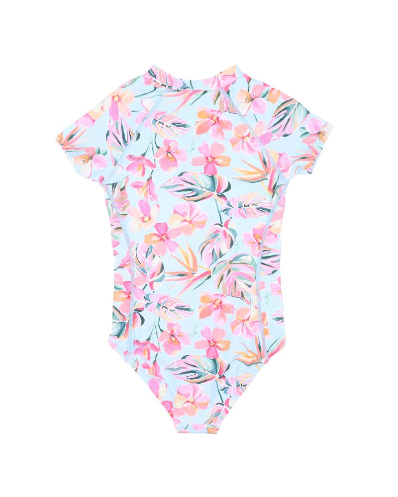 Minihaha Lou Print Short Sleeve Sunsuit