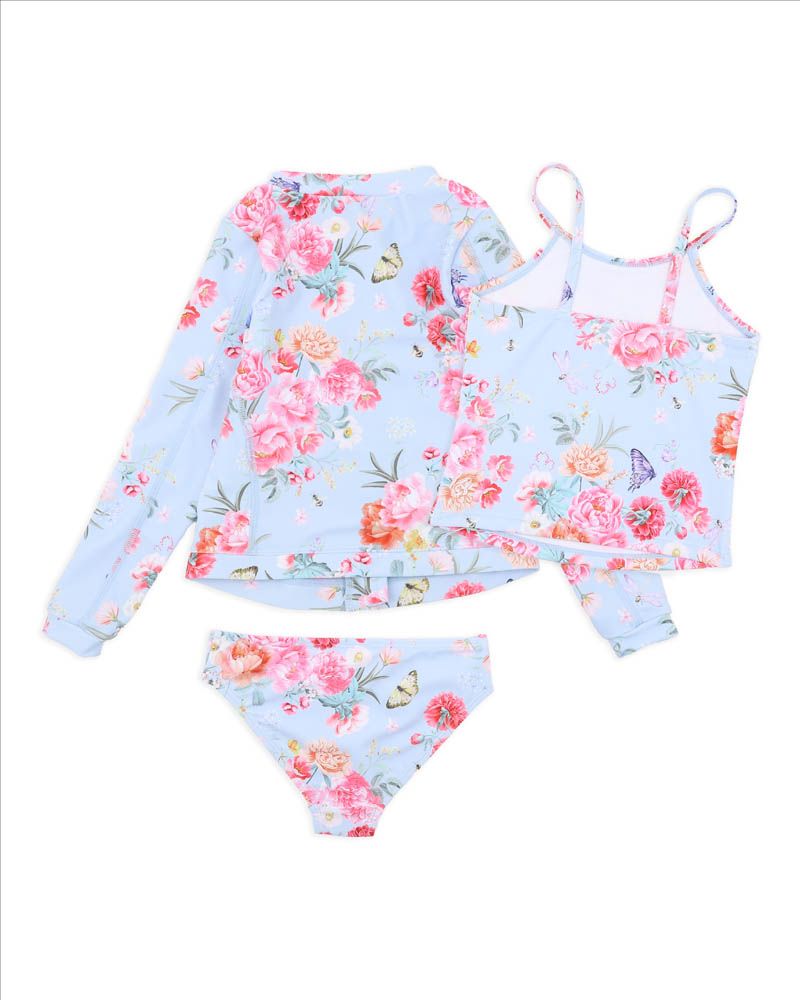 Minihaha Bianca Blue 3 Piece Swim Set 3-10 Years